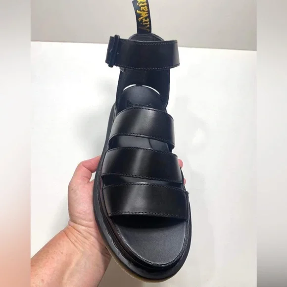 Dr.Martens Women’s Clarissa II Leather Sandals - Picture 7 of 14